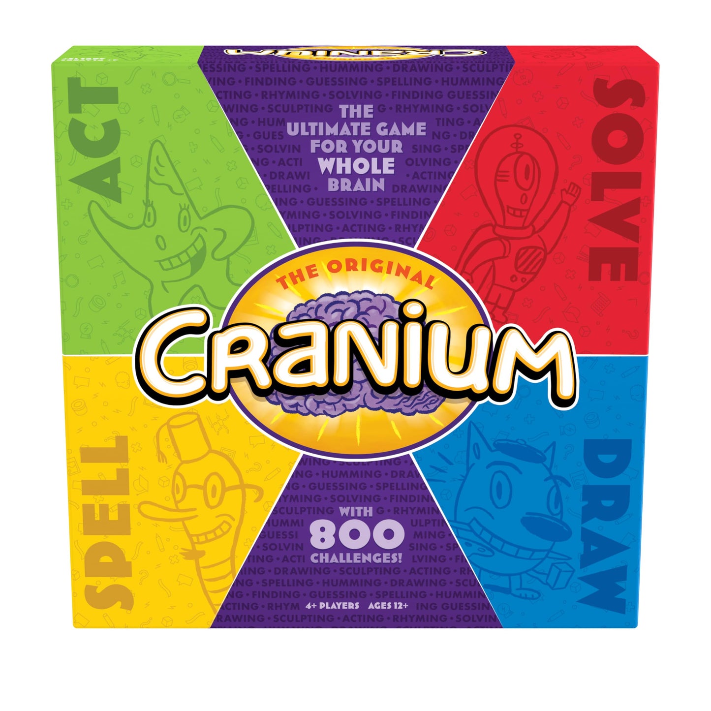 Goliath Cranium Classic – Team-Based Family Party Board Game for 4+ Players