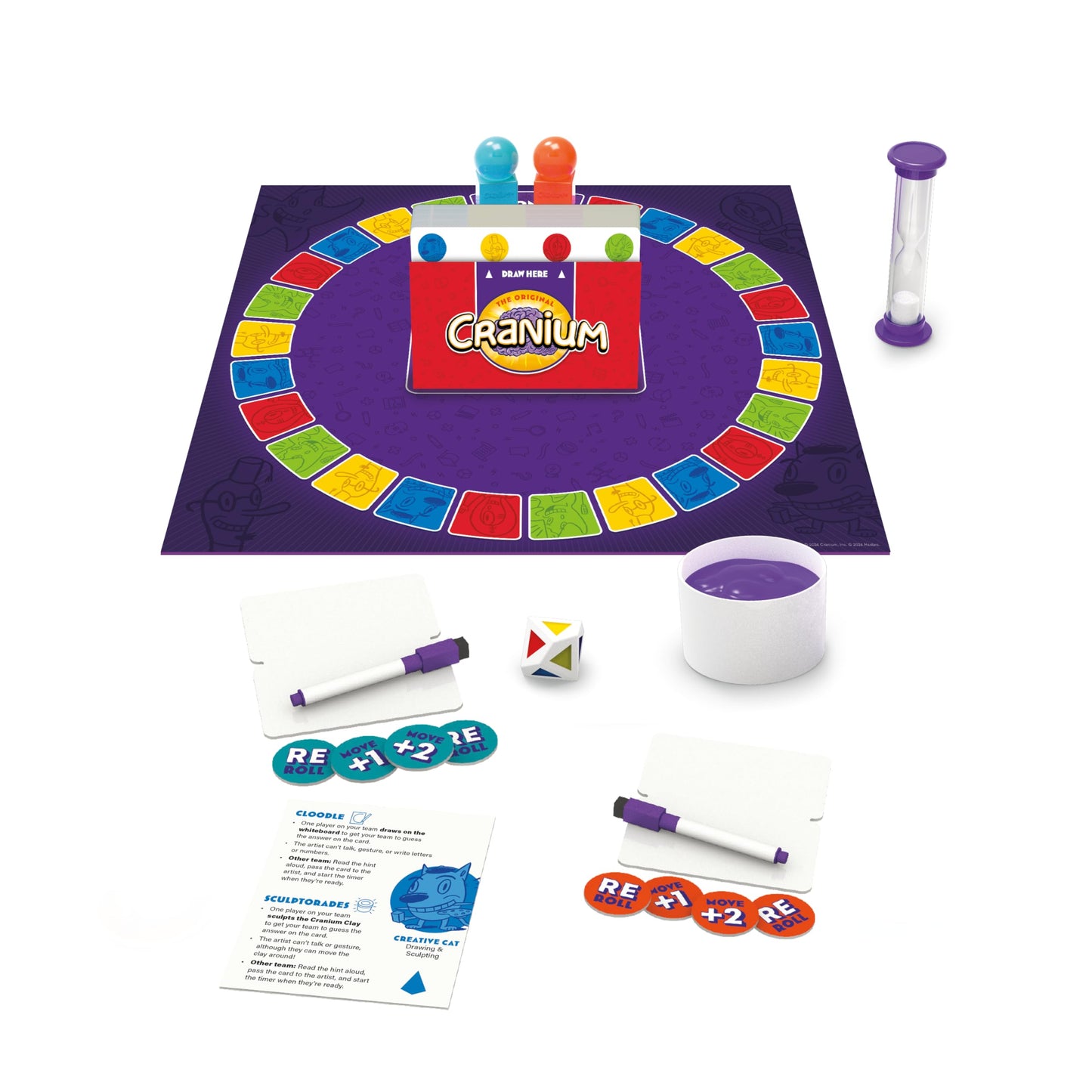 Goliath Cranium Classic – Team-Based Family Party Board Game for 4+ Players