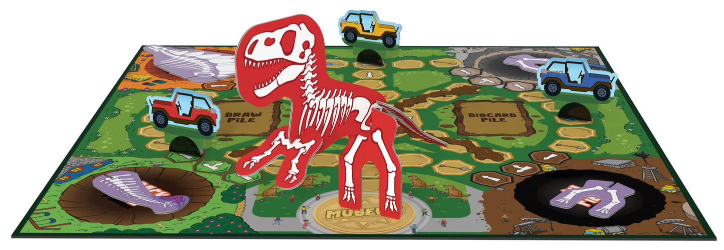 Goliath Dig 'Em Up Dinos – Fossil-Finding Dino-Building Game for 2-4 Players