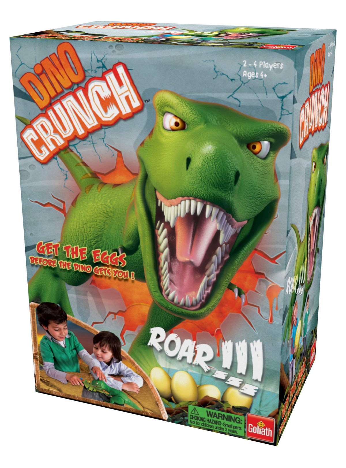 Dino Crunch by Goliath – Egg Rescue Game for 2-4 Players
