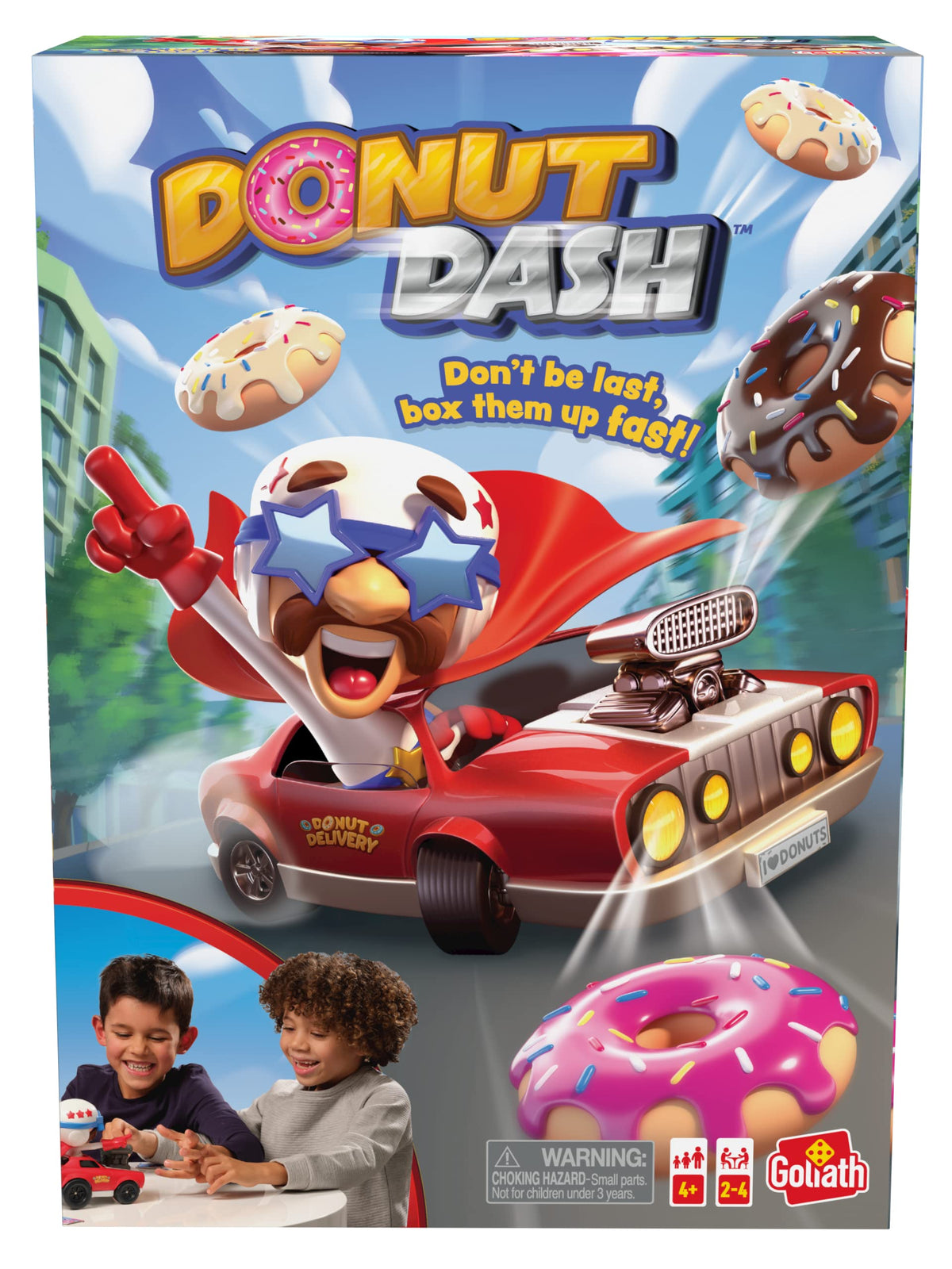 Goliath Donut Dash Game – Race to Match Donuts on Any Surface (Ages 4+, 2-4 Players)