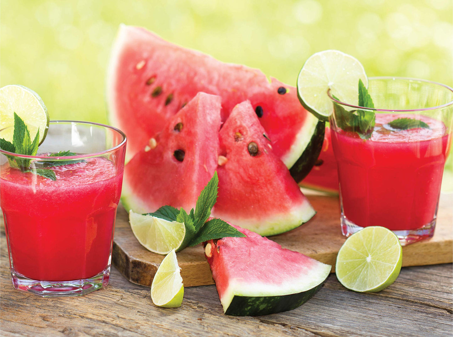Goliath Foodie Puzzles: Watermelon Smoothie – 300-Piece Puzzle, Finished Size 19.5 in x 14.25 in