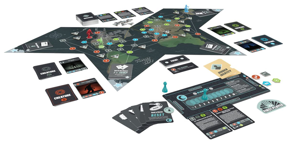 Goliath The Real Truth: Strategy Conspiracy Board Game by The Last Podcast on the Left | 2-5 Players, Ages 14+