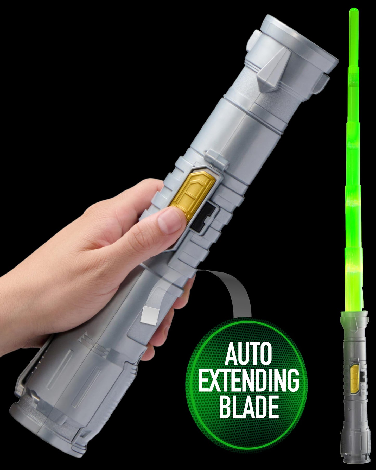 Goliath Power Saber: Auto Extending 35-Inch Battle Saber with Motion SFX