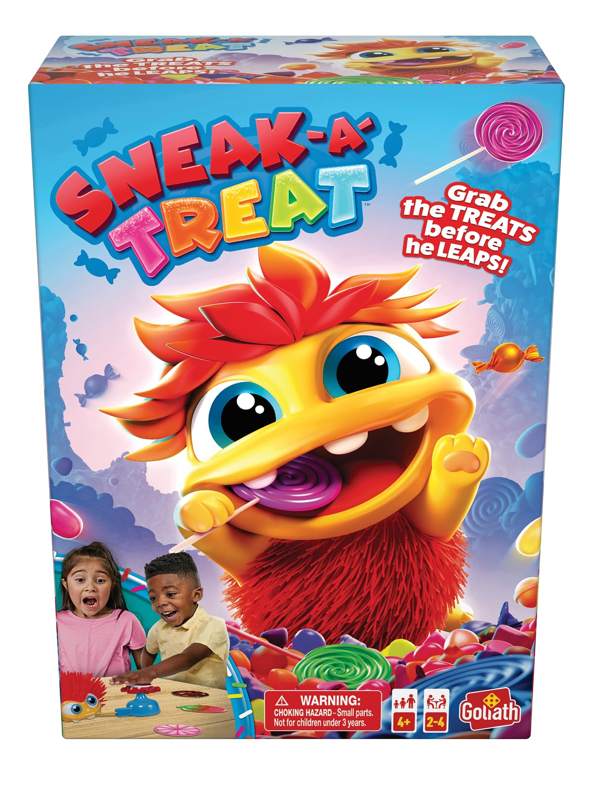 Goliath Sneak-A-Treat Game | Preschool Fun for 2-4 Players (Ages 4+)
