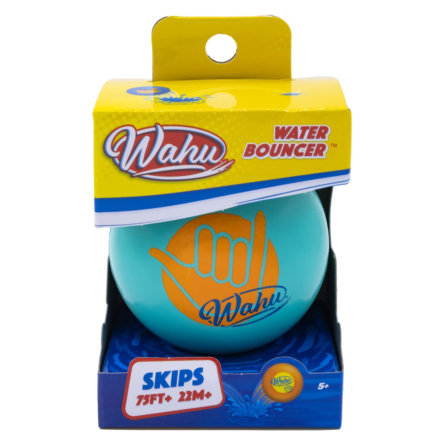Goliath Wahu Water Bouncer – 3.5-inch Waterproof Skipping Ball for Pool & Beach