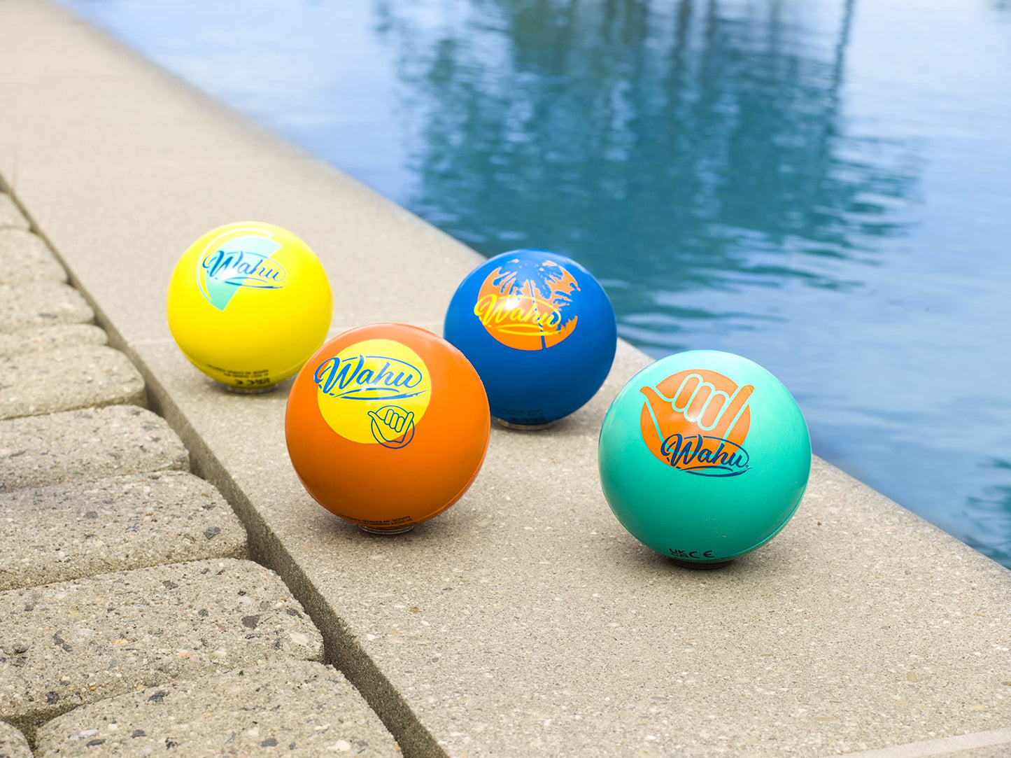 Goliath Wahu Water Bouncer – 3.5-inch Waterproof Skipping Ball for Pool & Beach