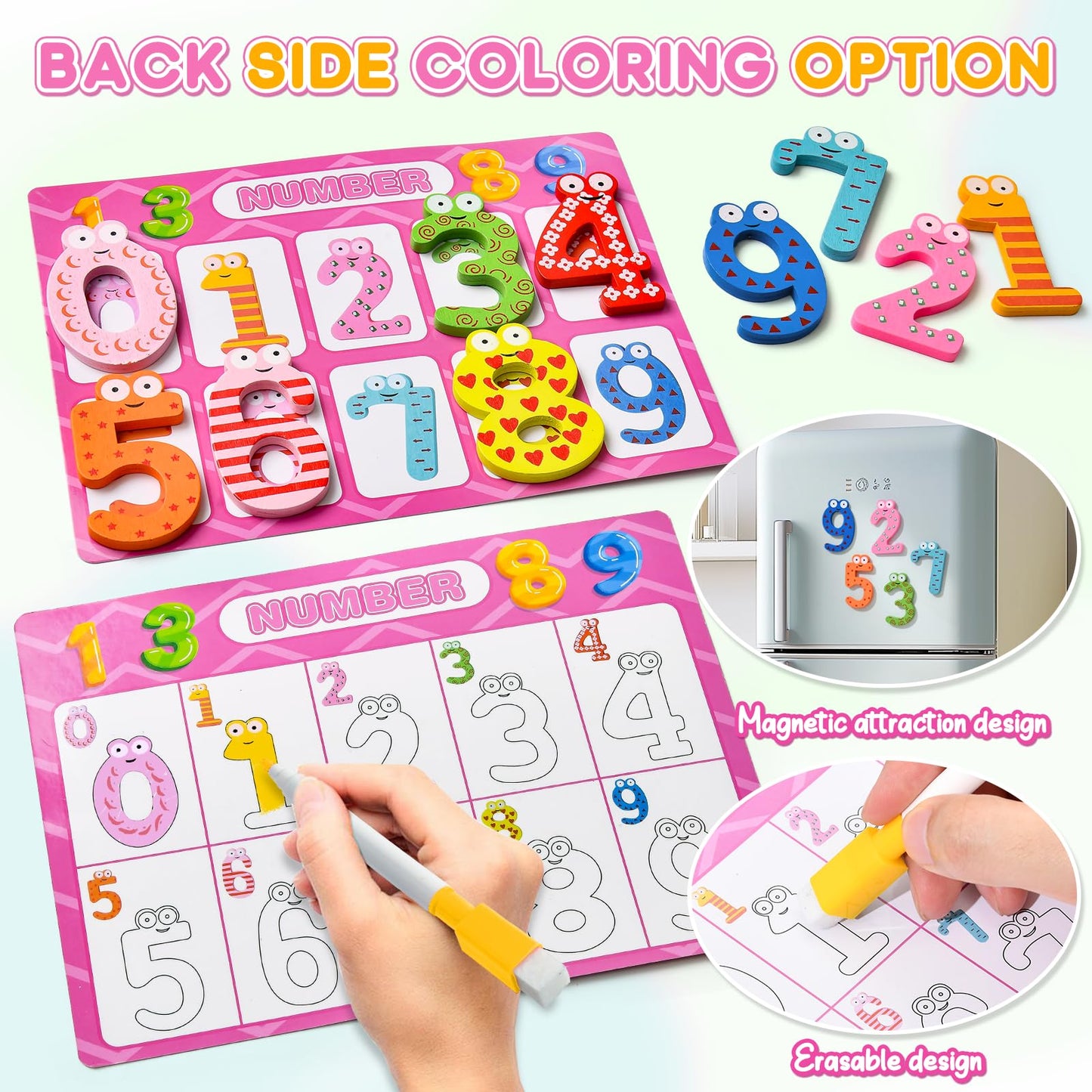 Golray Sorting Toys for Toddlers with Mystery Box – 8 Themes, 52 Pieces for Preschool Learning