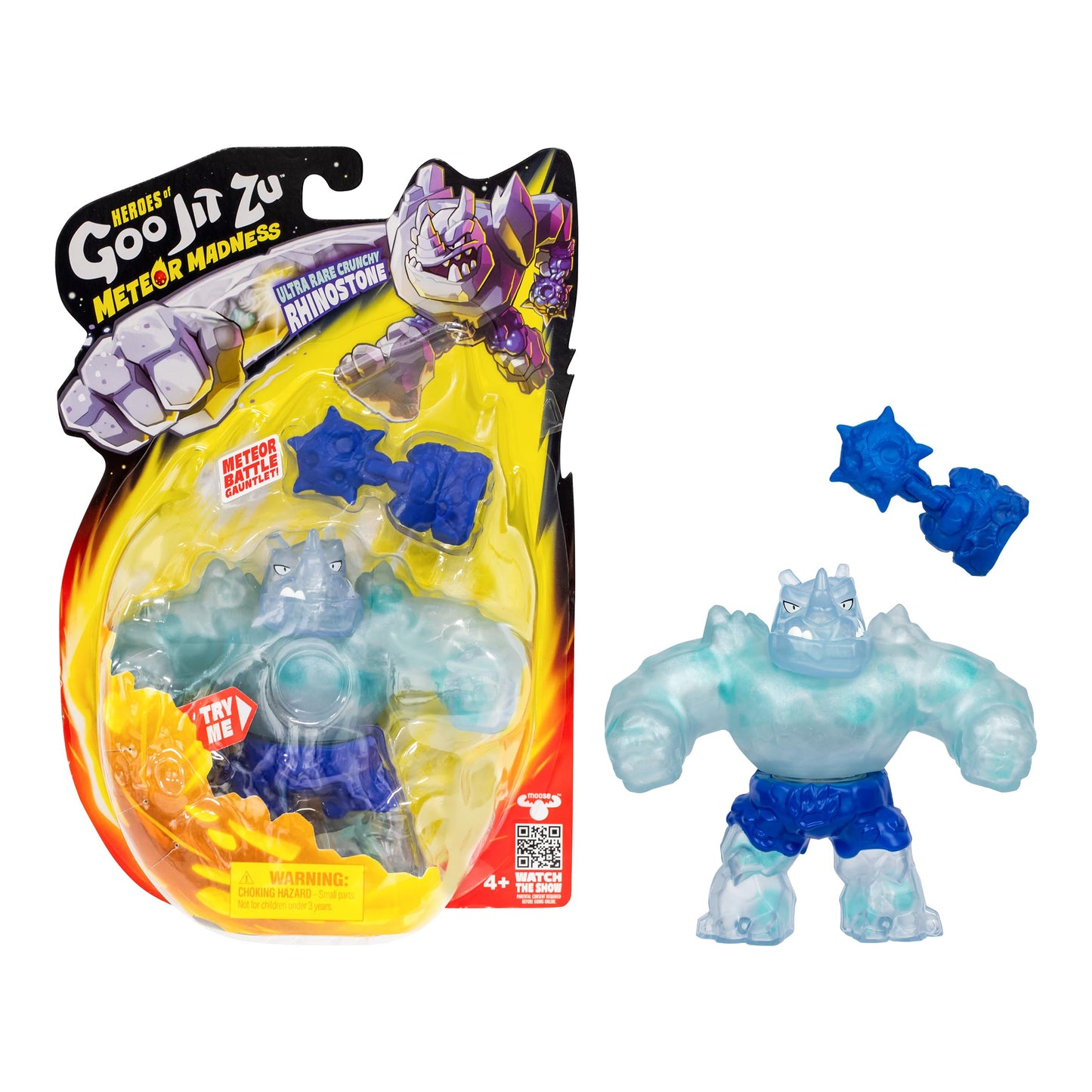 Goo JIT Zu Meteor Madness Rhinostone Rare Hero S13 | Collectible Figure