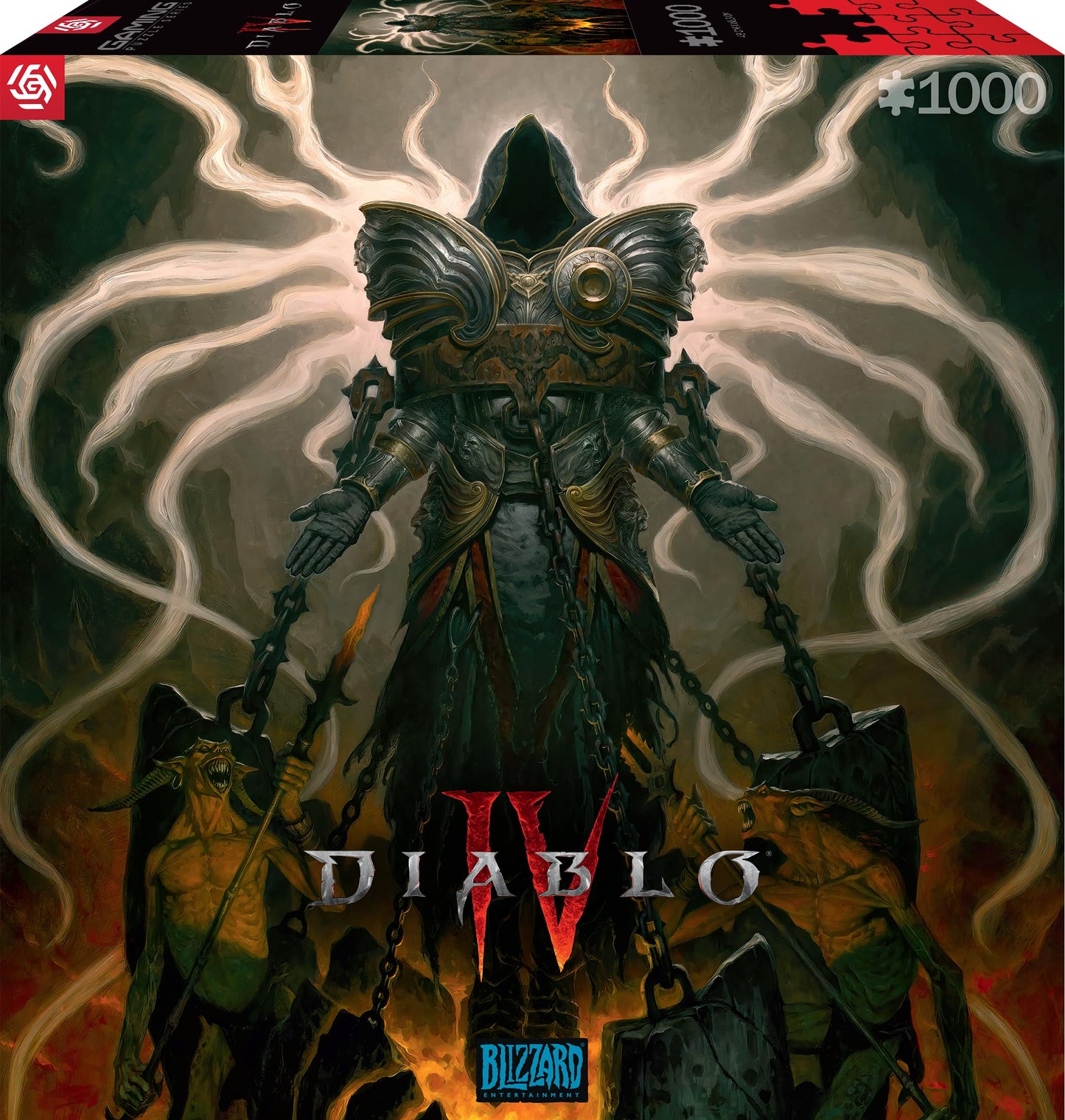 Good Loot Diablo IV Inarius 1000-Piece Puzzle – 68x48 cm, Premium EU-Made