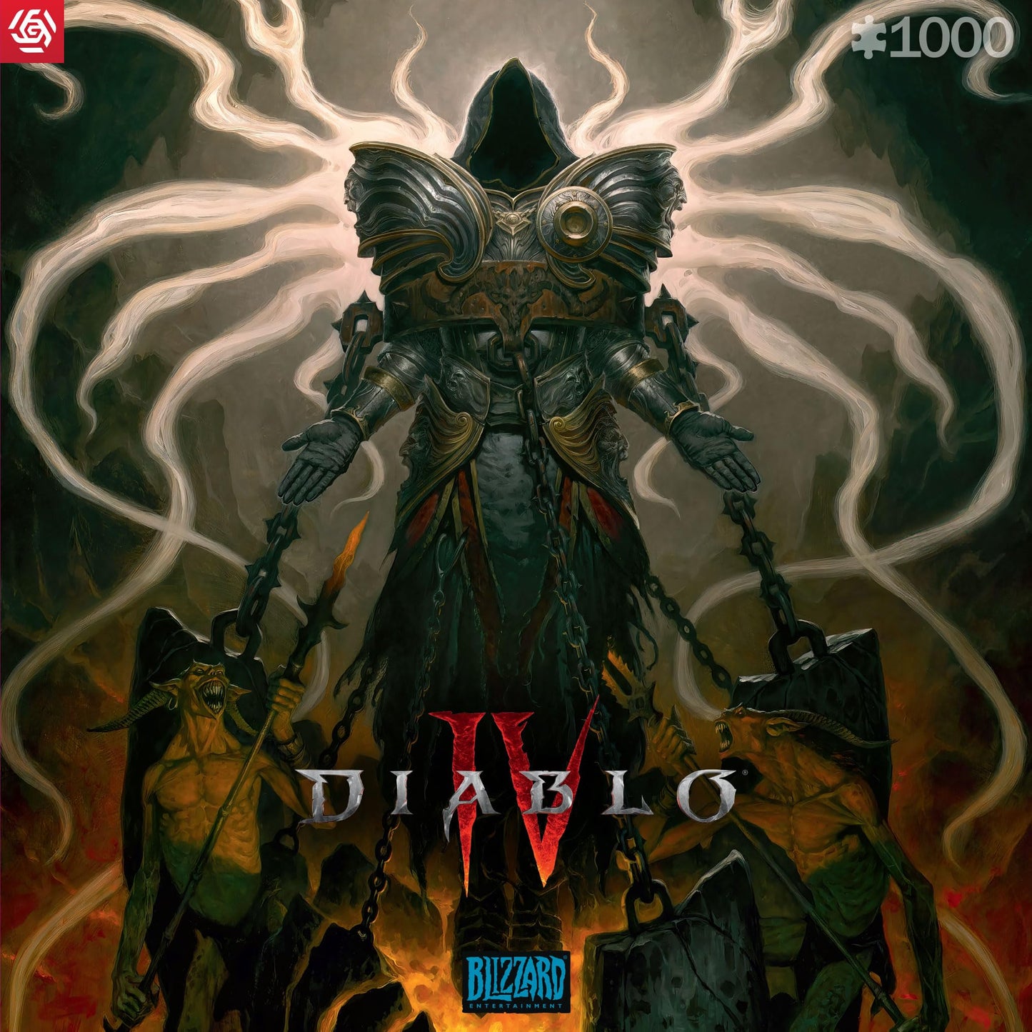 Good Loot Diablo IV Inarius 1000-Piece Puzzle – 68x48 cm, Premium EU-Made