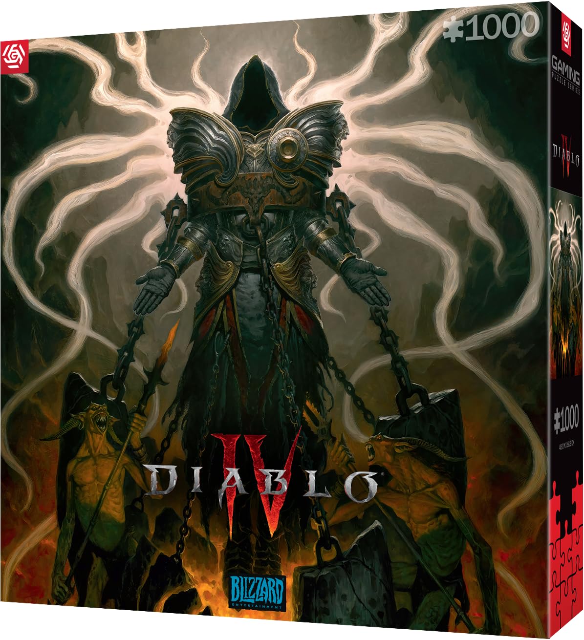 Good Loot Diablo IV Inarius 1000-Piece Puzzle – 68x48 cm, Premium EU-Made