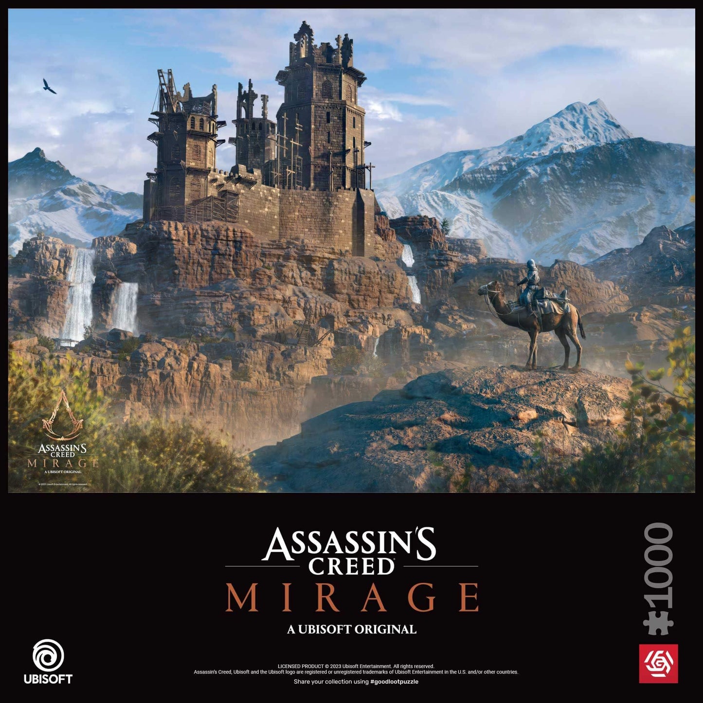 Good Loot Gaming: Assassin's Creed Mirage 1000-Piece Puzzle – Hard Difficulty, 68.3 x 48 cm