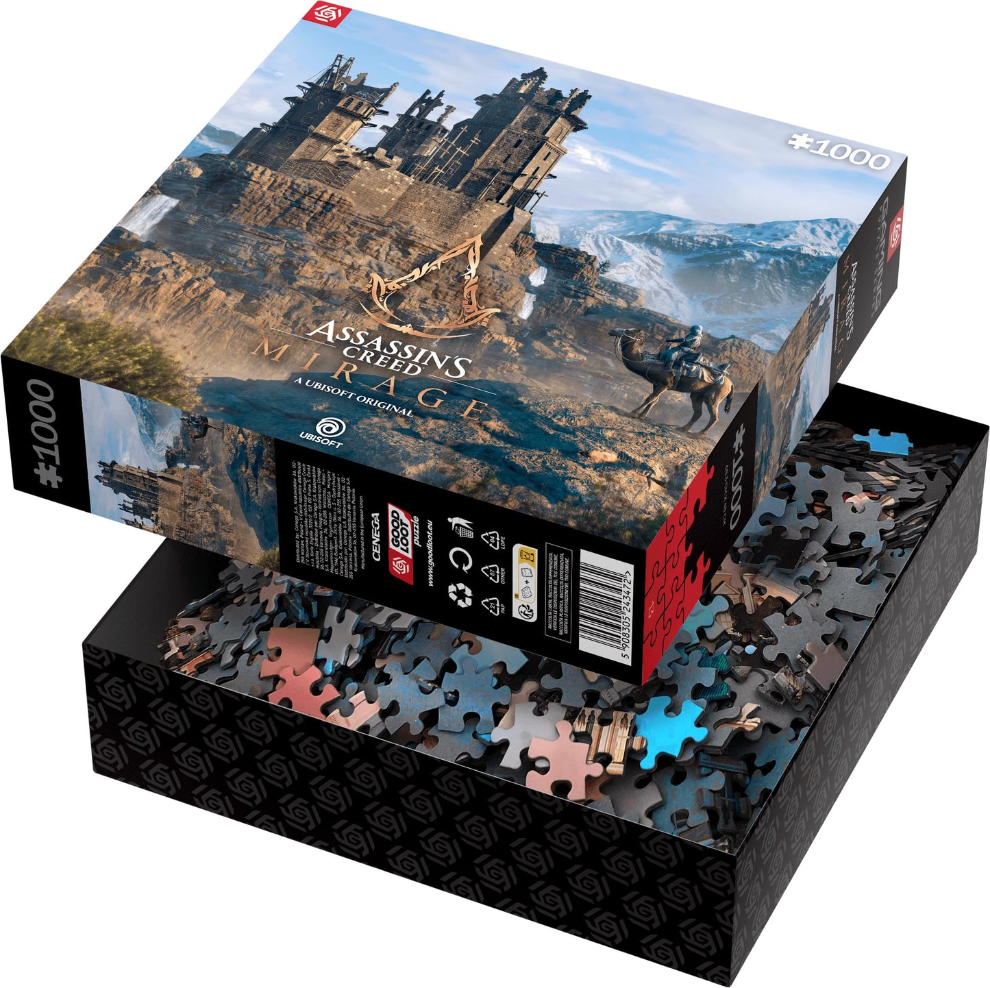 Good Loot Gaming: Assassin's Creed Mirage 1000-Piece Puzzle – Hard Difficulty, 68.3 x 48 cm
