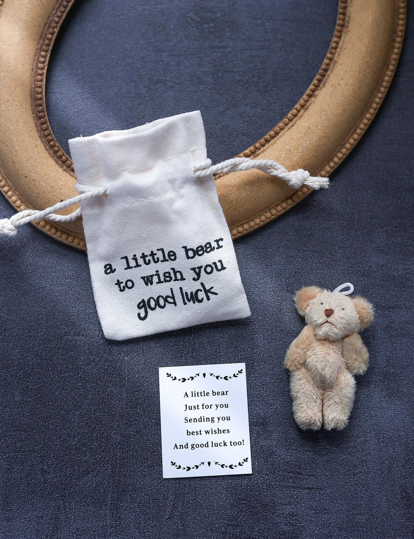 Good Luck Gift Pocket Bear — Encouragement Keepsake for Exams, Graduation, and More