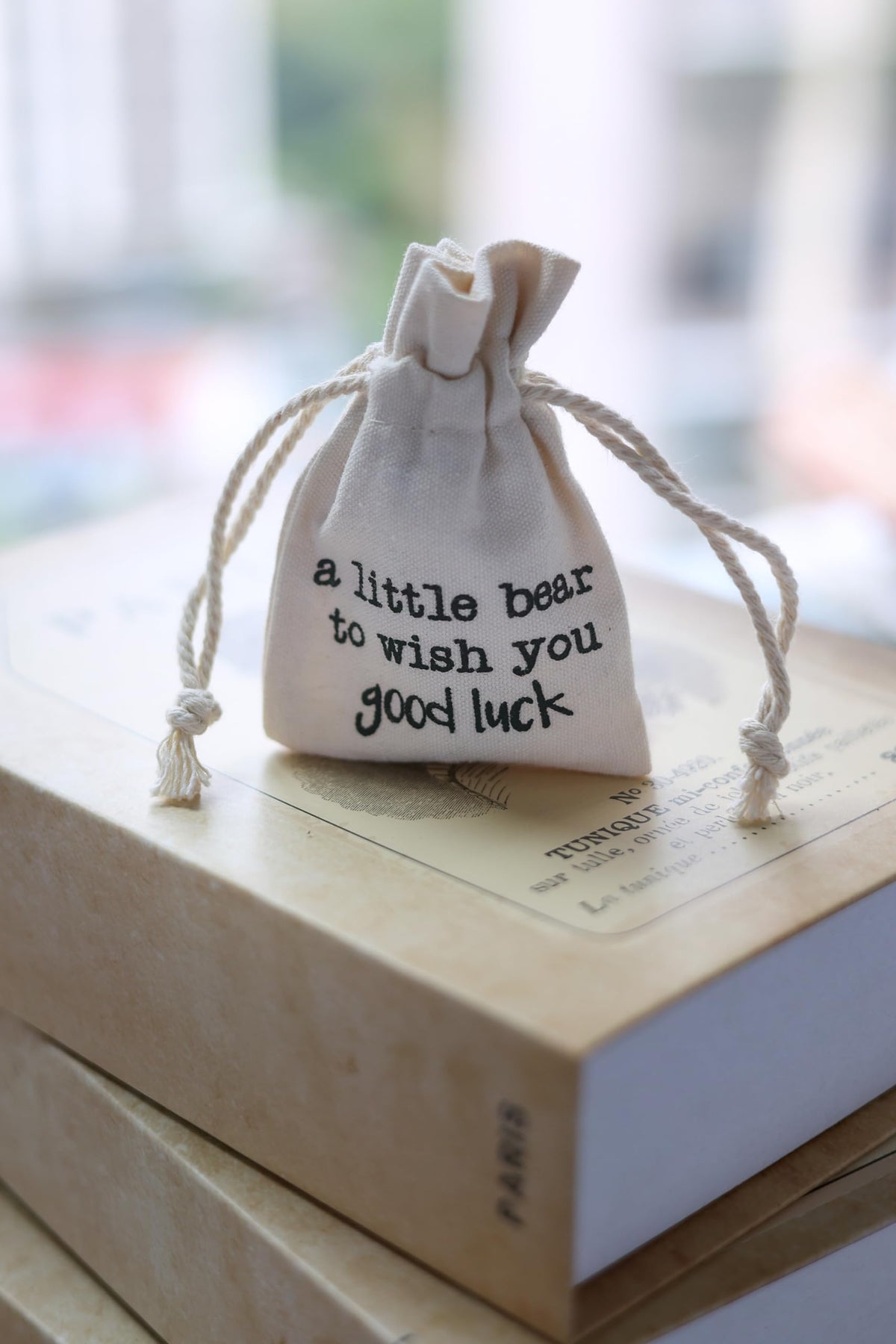 Good Luck Gift Pocket Bear — Encouragement Keepsake for Exams, Graduation, and More