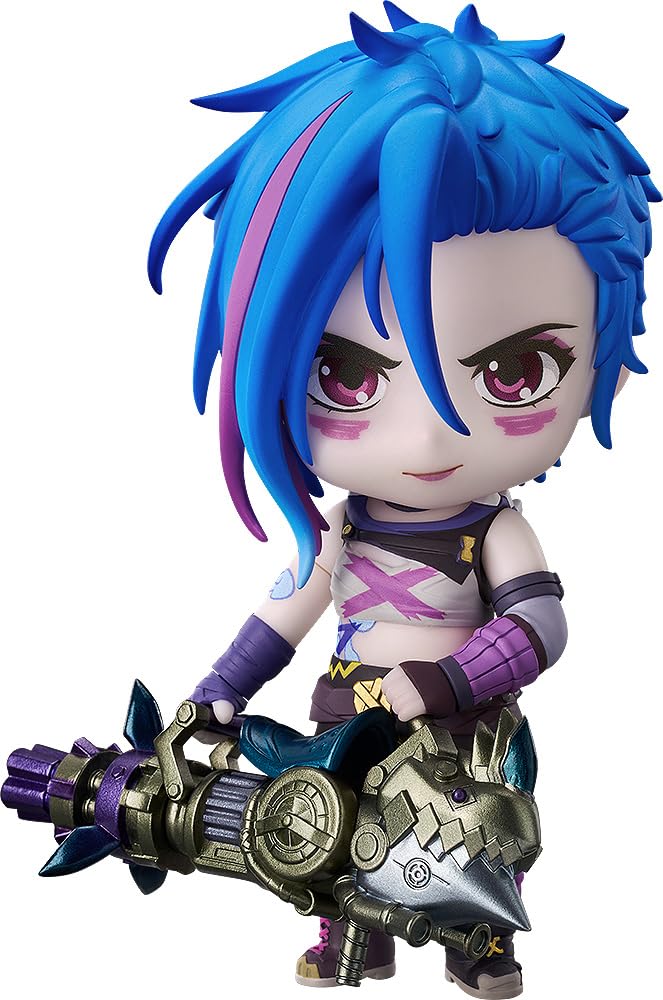 Good Smile Company Jinx Arcane Ver. Nendoroid Action Figure | Arcane x League of Legends Collectible