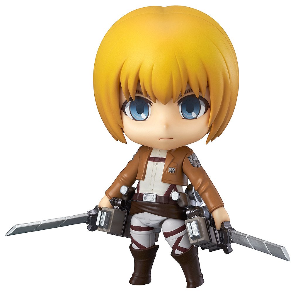 Good Smile Attack on Titan: Armin Arlert Nendoroid Action Figure – Multicolor