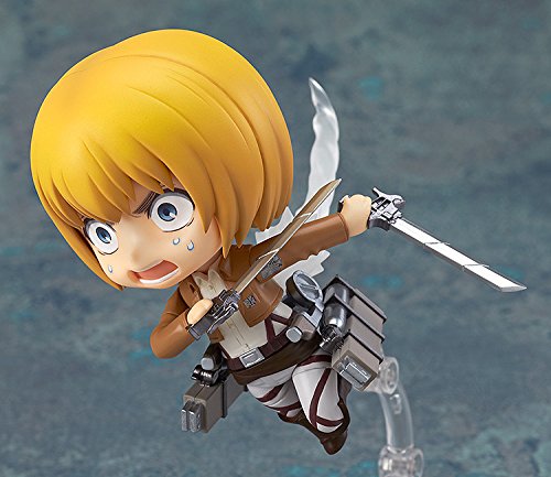 Good Smile Attack on Titan: Armin Arlert Nendoroid Action Figure – Multicolor