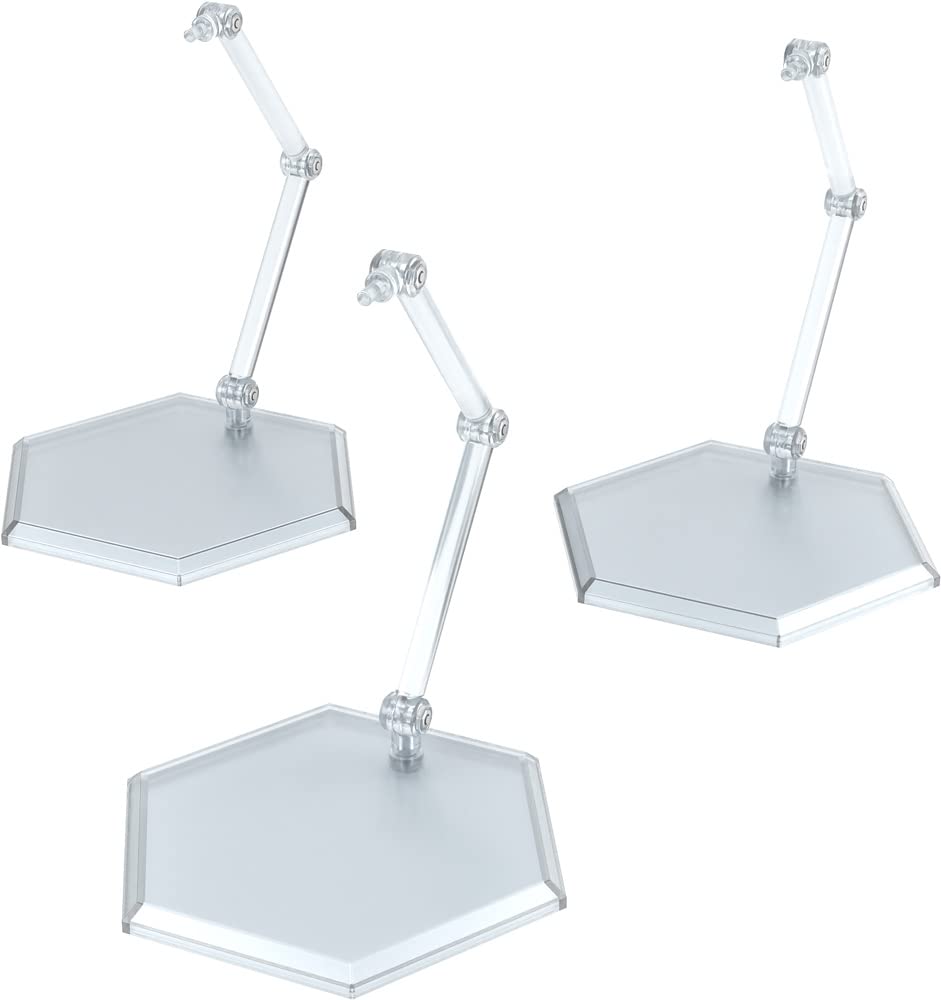Good Smile Company Nendoroid More Simple Stand Hex Type 3Pc Set – Space-Saving Display Stands