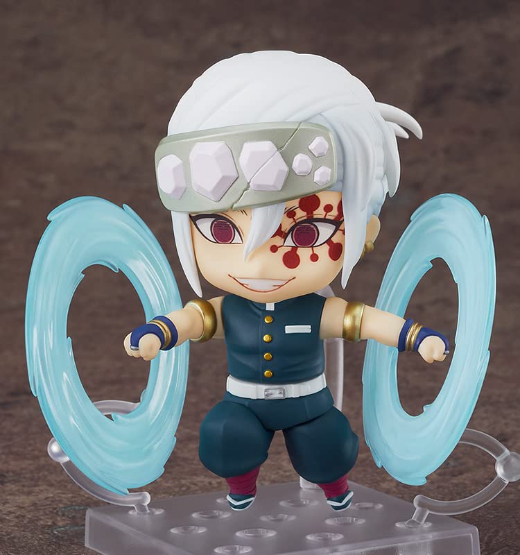 Good Smile Demon Slayer: Kimetsu no Yaiba Tengen Uzui Nendoroid – Multicolor | Official Good Smile Company Import