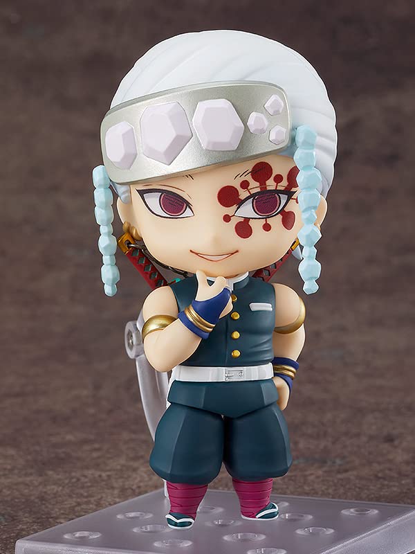 Good Smile Demon Slayer: Kimetsu no Yaiba Tengen Uzui Nendoroid – Multicolor | Official Good Smile Company Import