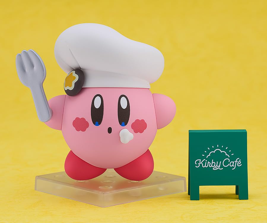 Kirby Café Ver. Nendoroid Action Figure by Good Smile Company | Collectible Figure
