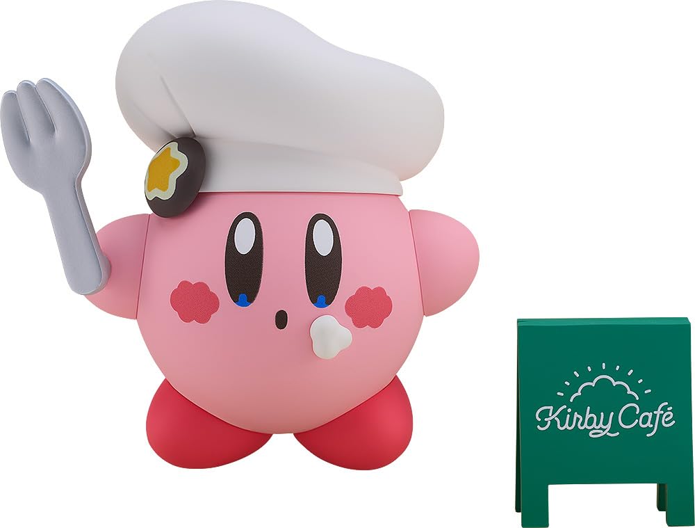 Kirby Café Ver. Nendoroid Action Figure by Good Smile Company | Collectible Figure