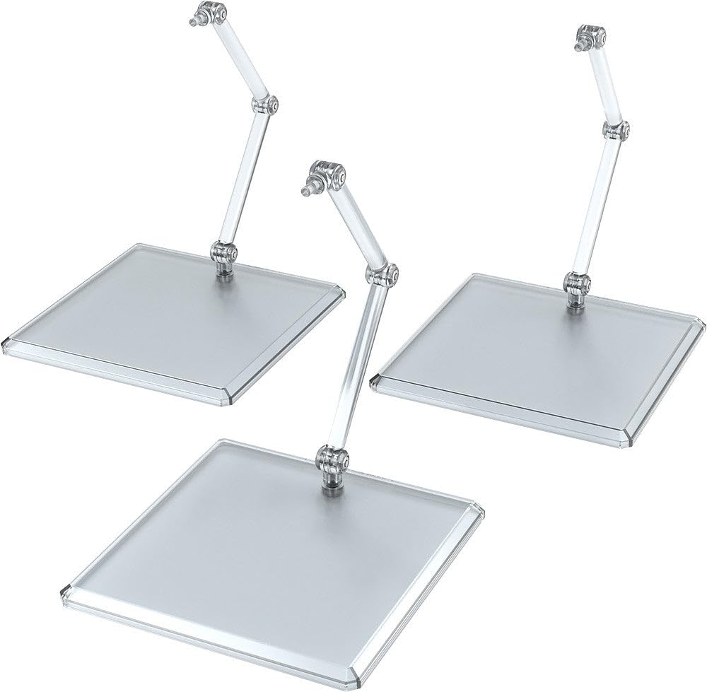Good Smile The Simple Stand X3 – 3-Piece Translucent Display Stands for Figures & Models