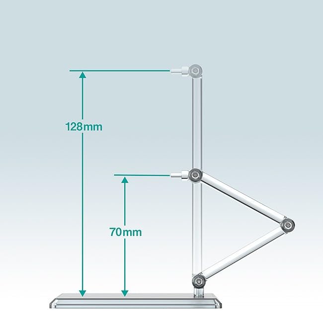 Good Smile The Simple Stand X3 – 3-Piece Translucent Display Stands for Figures & Models