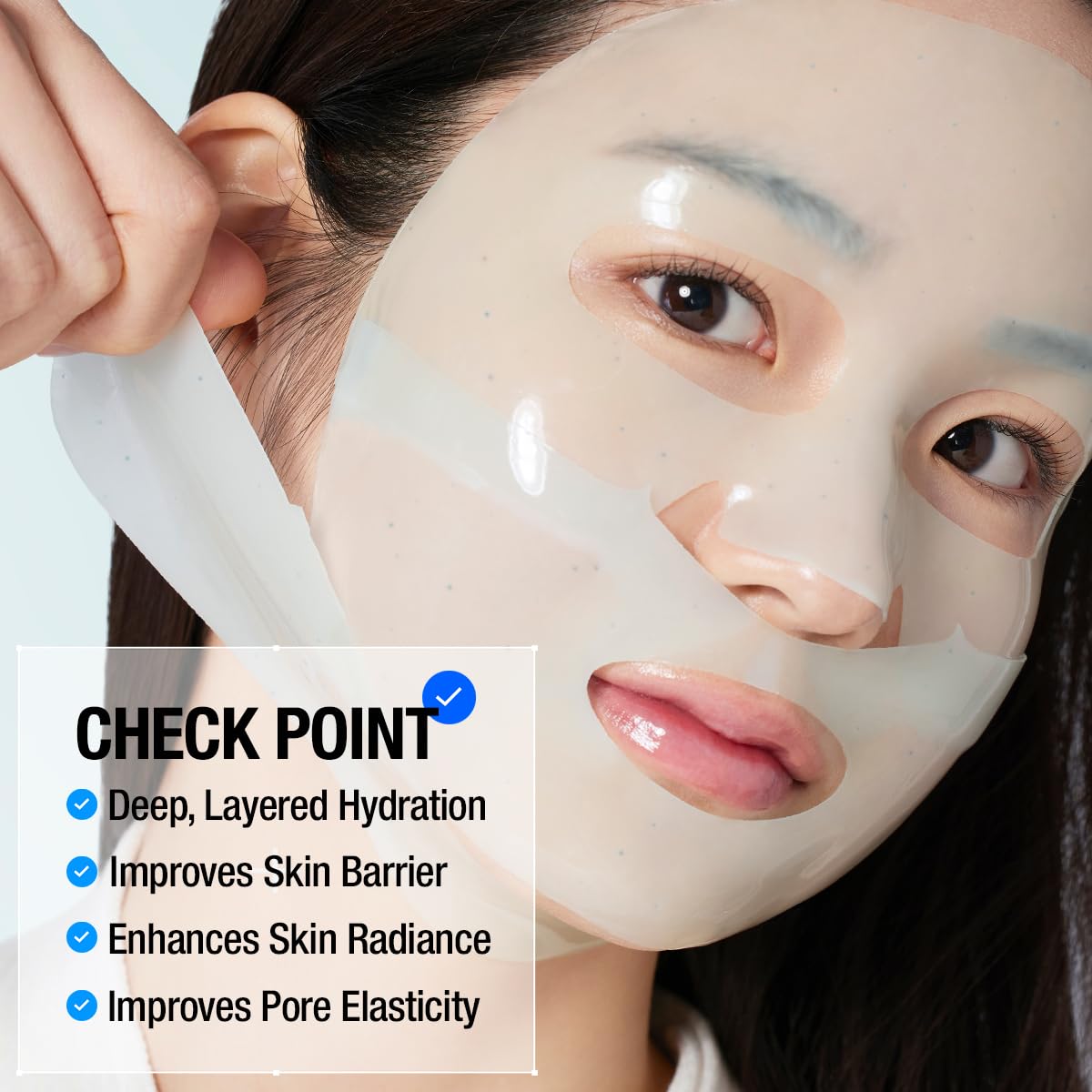 GOODAL Heartleaf Hyaluron Gel Mask – Cooling Overnight Hydration with Vegan Collagen & Hyaluronic Acid