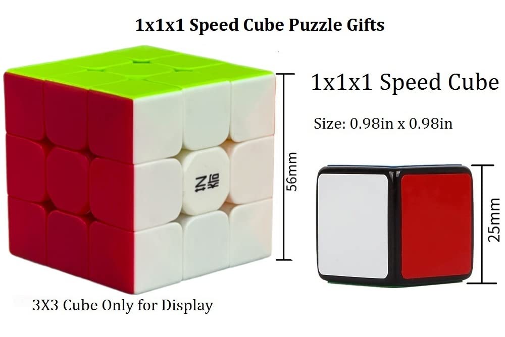 GoodCube 1x1x1 Cube Dice Puzzle Black – Beginner Magic Cube
