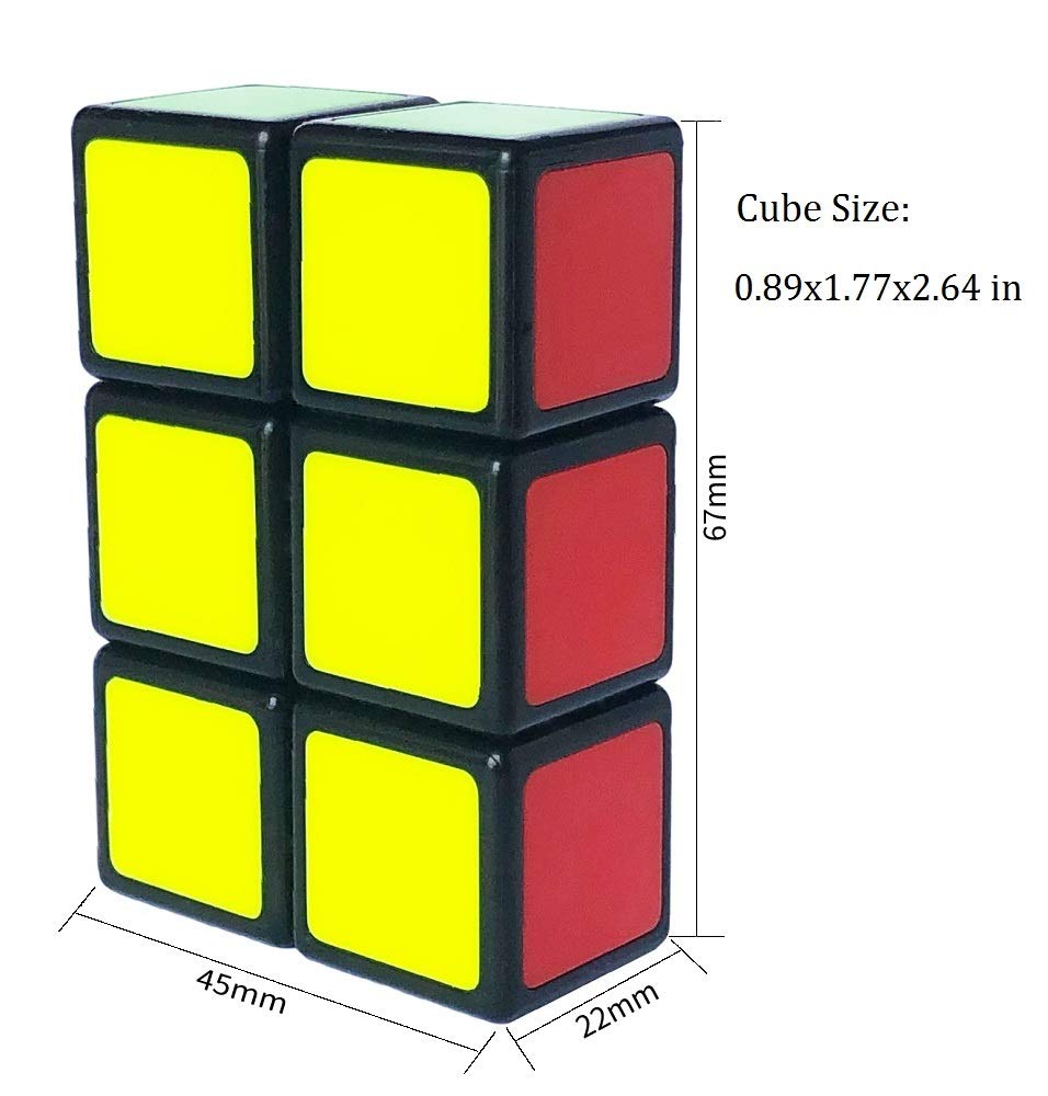 GoodCube 1x2x3 Floopy Cube Black | Speed Cube Puzzle