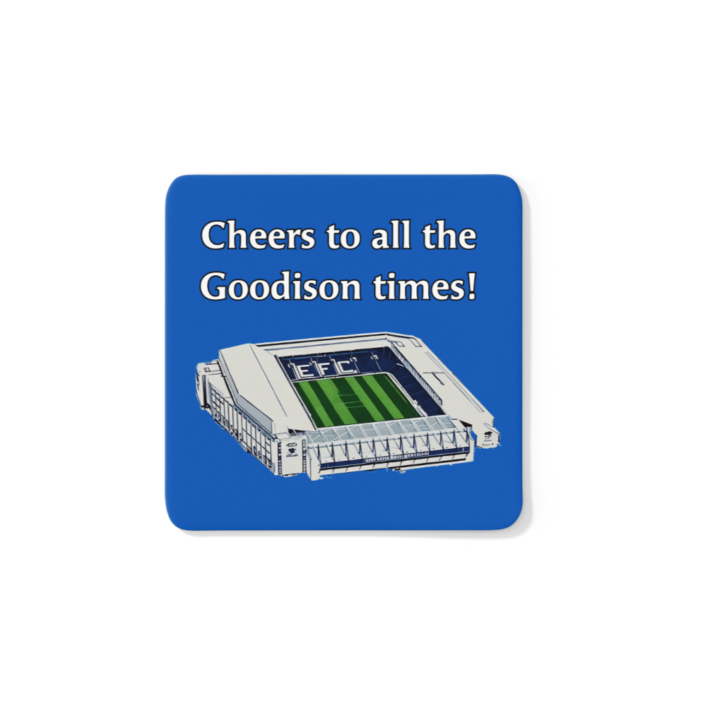 Cheers to the Goodison Times EFC Coaster