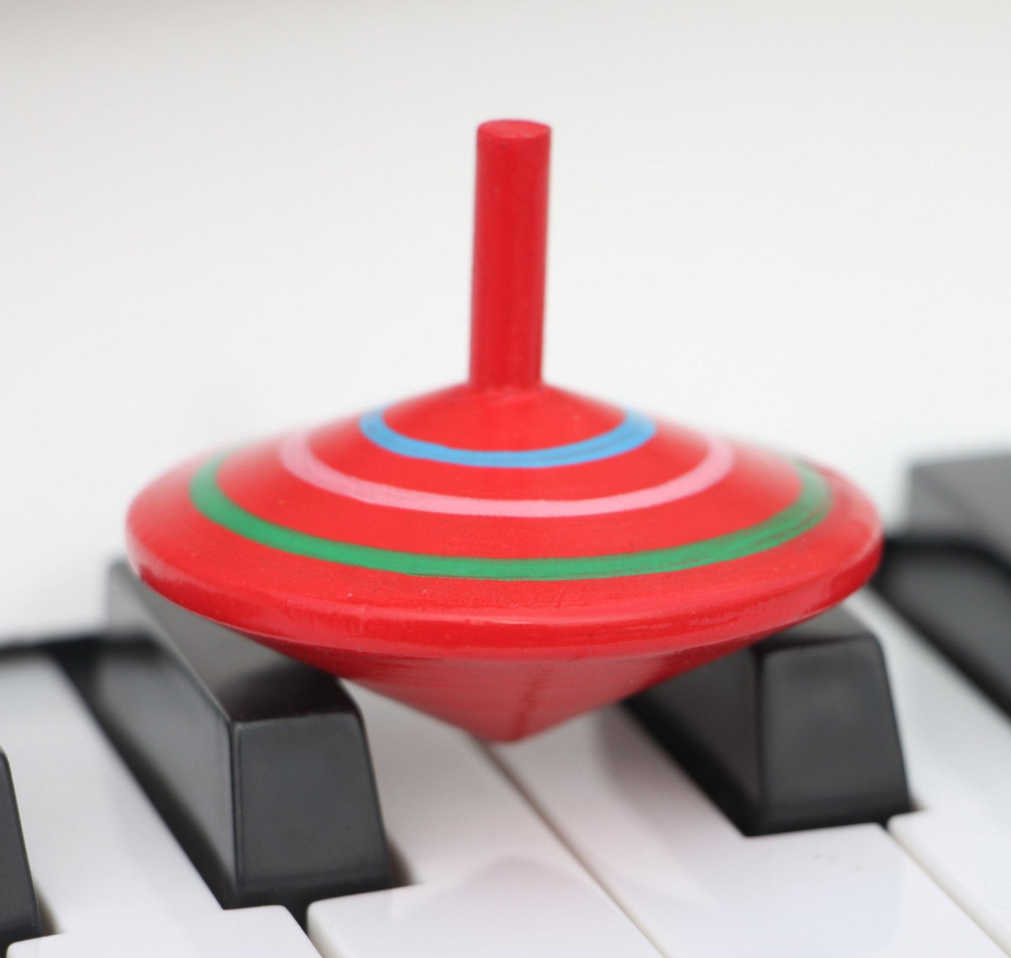 GoodPlay Gyroscope – 3-Piece Handmade Painted Wood Spinning Tops for Kids