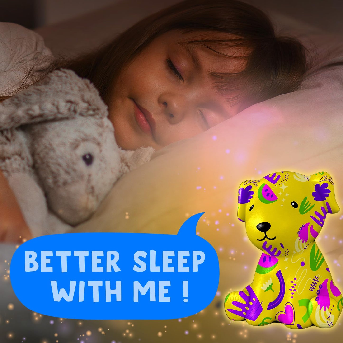 Goody King Paint Your Own Dog Lamp Kit – DIY Night Light for Kids