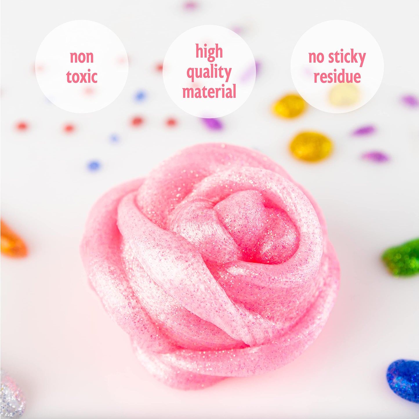Goody Putty Mini Dazzle Tin 8-Pack – Glitter Sensory Putty Toys for Kids
