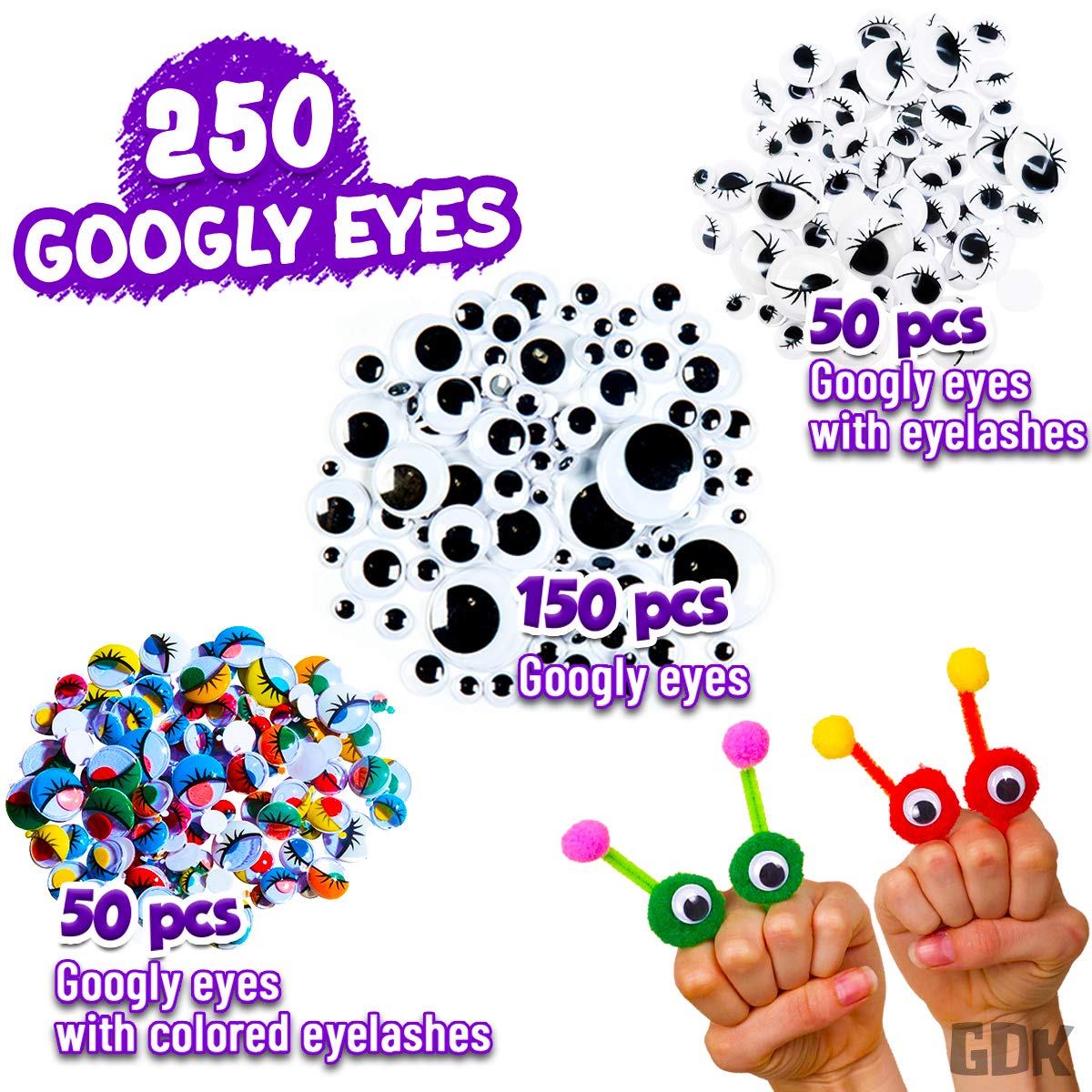 GoodyKing Arts & Crafts Kit for Kids — 1170 Pcs Craft Set (Ages 4-9)