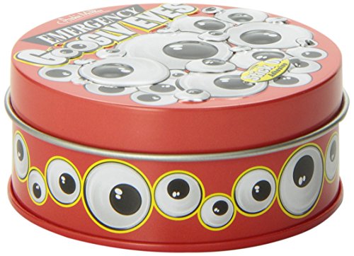 Accoutrements Archie McPhee Emergency Googly Eyes – 20 Pairs in Tin