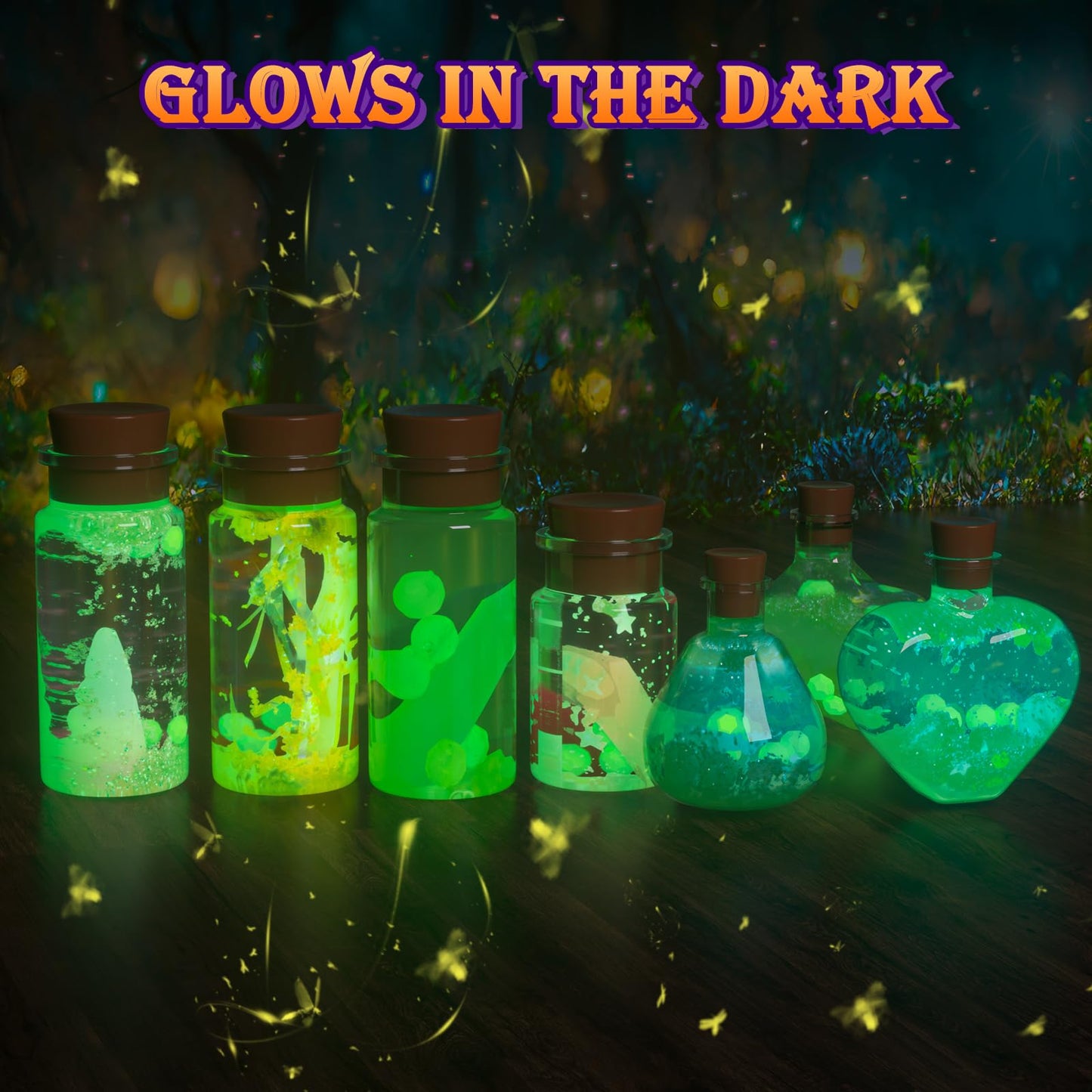 GORISPI Magic Potion Kit for Girls – 22 Potions Fairy Craft Kit for Kids 6–12+