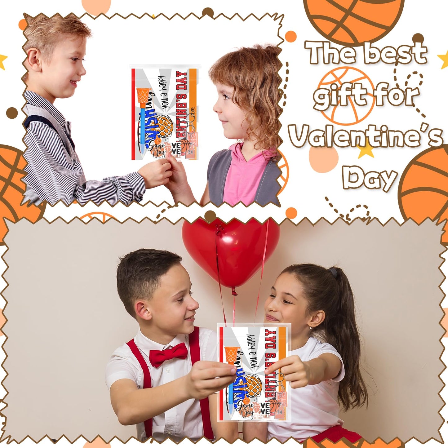 Gosodeny 28-Set Valentine’s Day Gifts & Basketball Party Favors — Classroom Prizes & Teacher Gifts