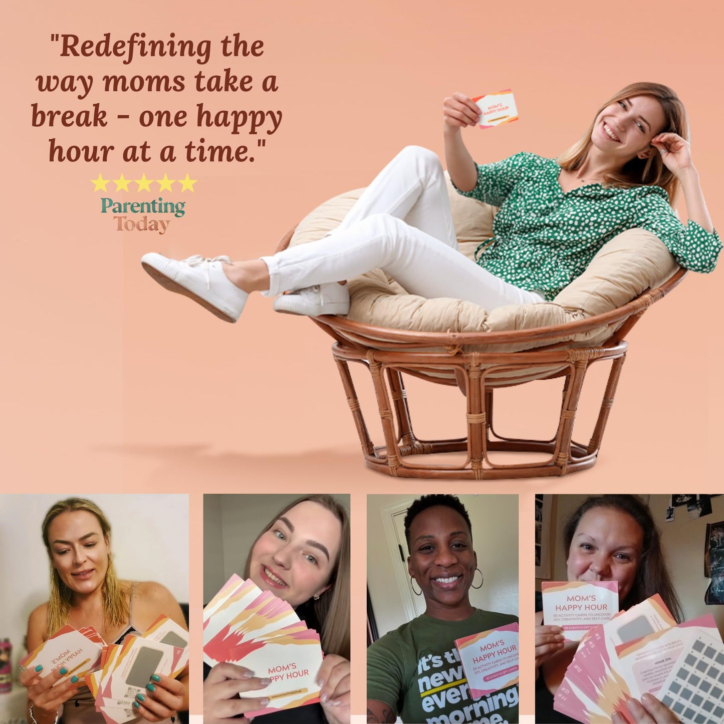 Got you a little something: Self-Care Gift for Moms - 30 Scratch-Off Cards