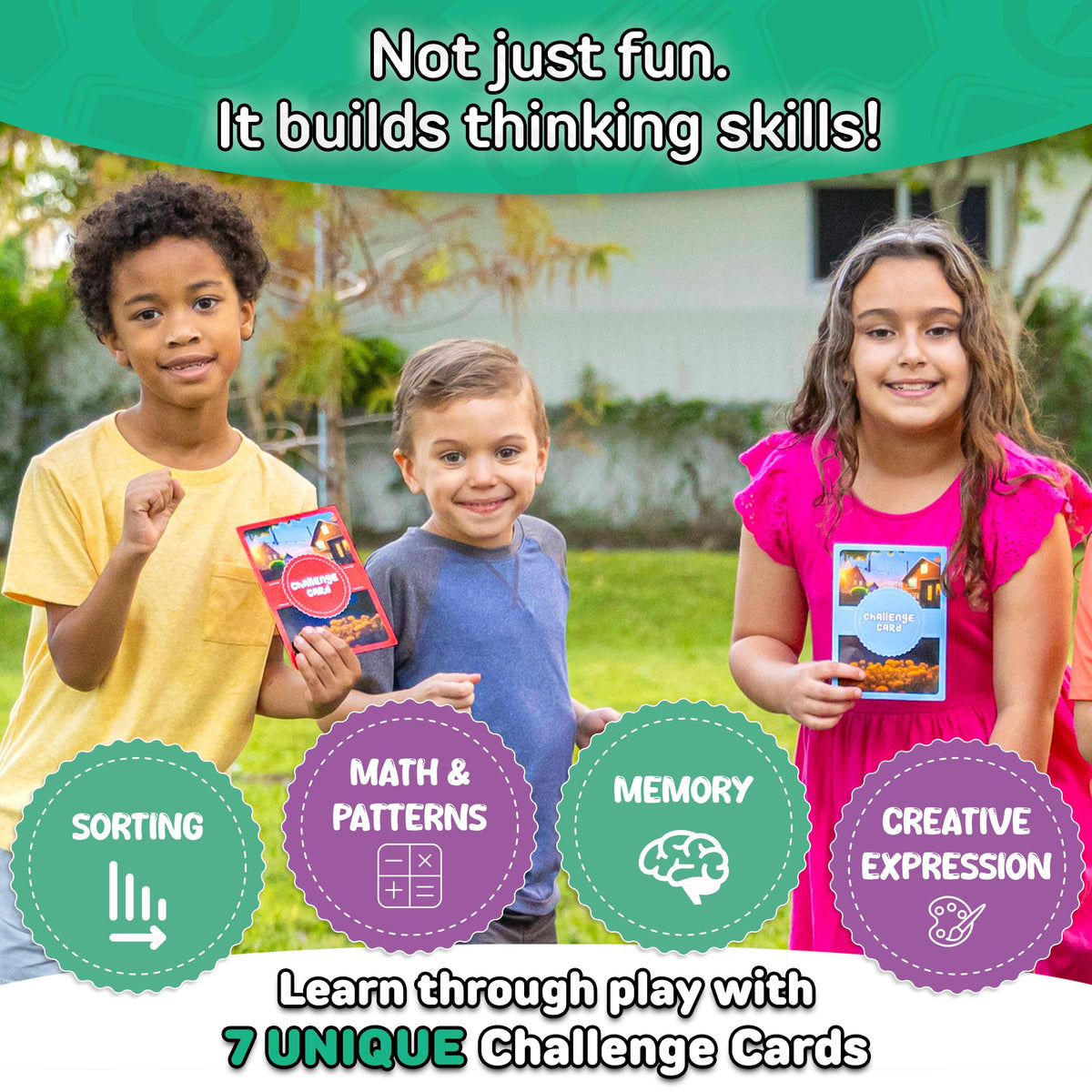 GOTROVO Active Kids Scavenger Hunt – Indoor & Outdoor Screen-Free Family Game (Ages 4-8)