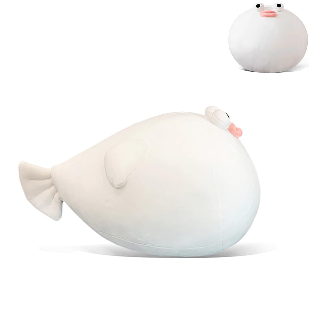 Goylmc Puffer Fish Plush Pillow - 15.7 Inch Soft Plush for Kids, Teens, Adults
