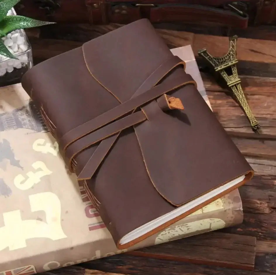 Vintage Traveler’s Diary – Classic Leather Journal for Notes & Adventures