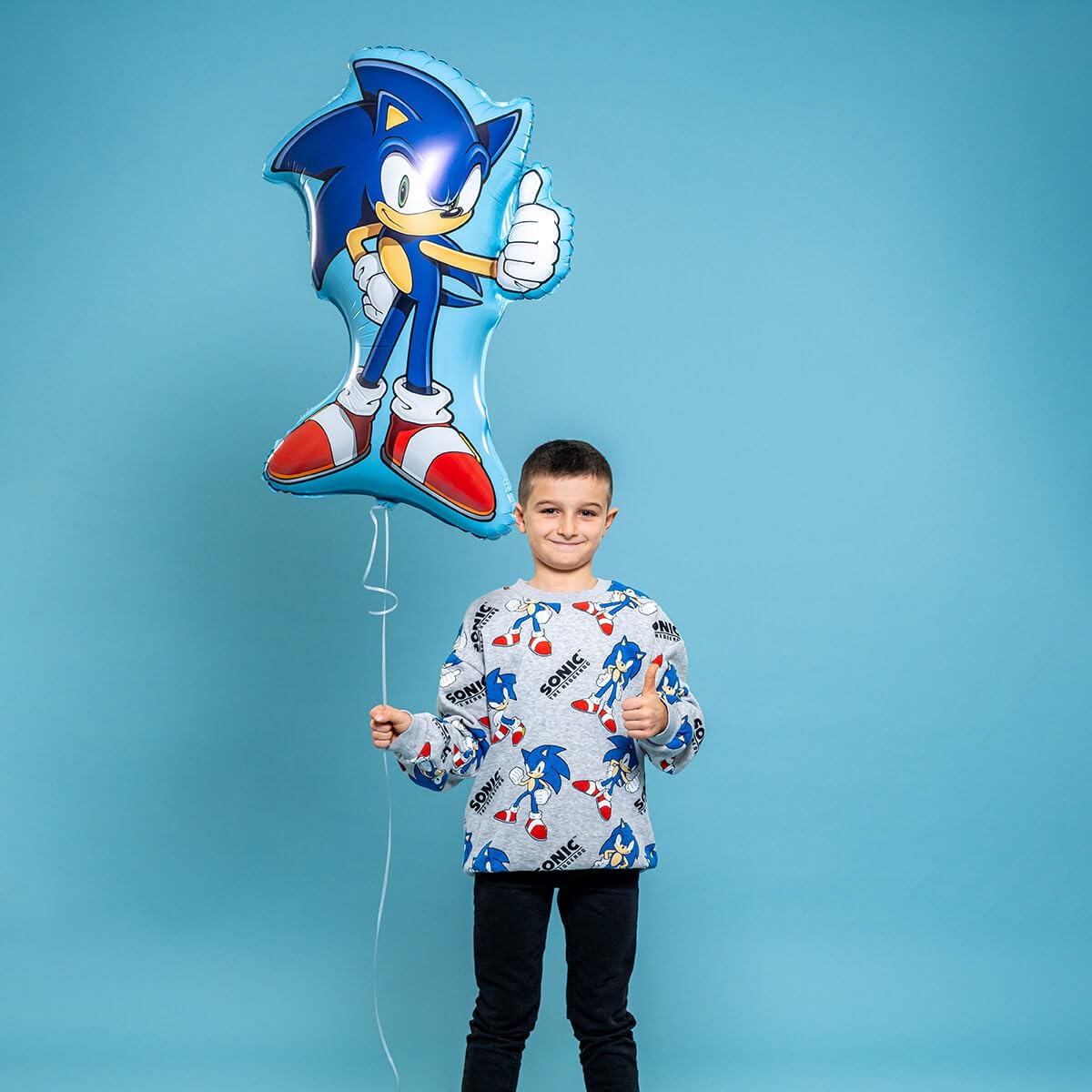 GRABO Sonic Balloon – Supershape Mylar Balloon 27-70 cm | Pack of 1