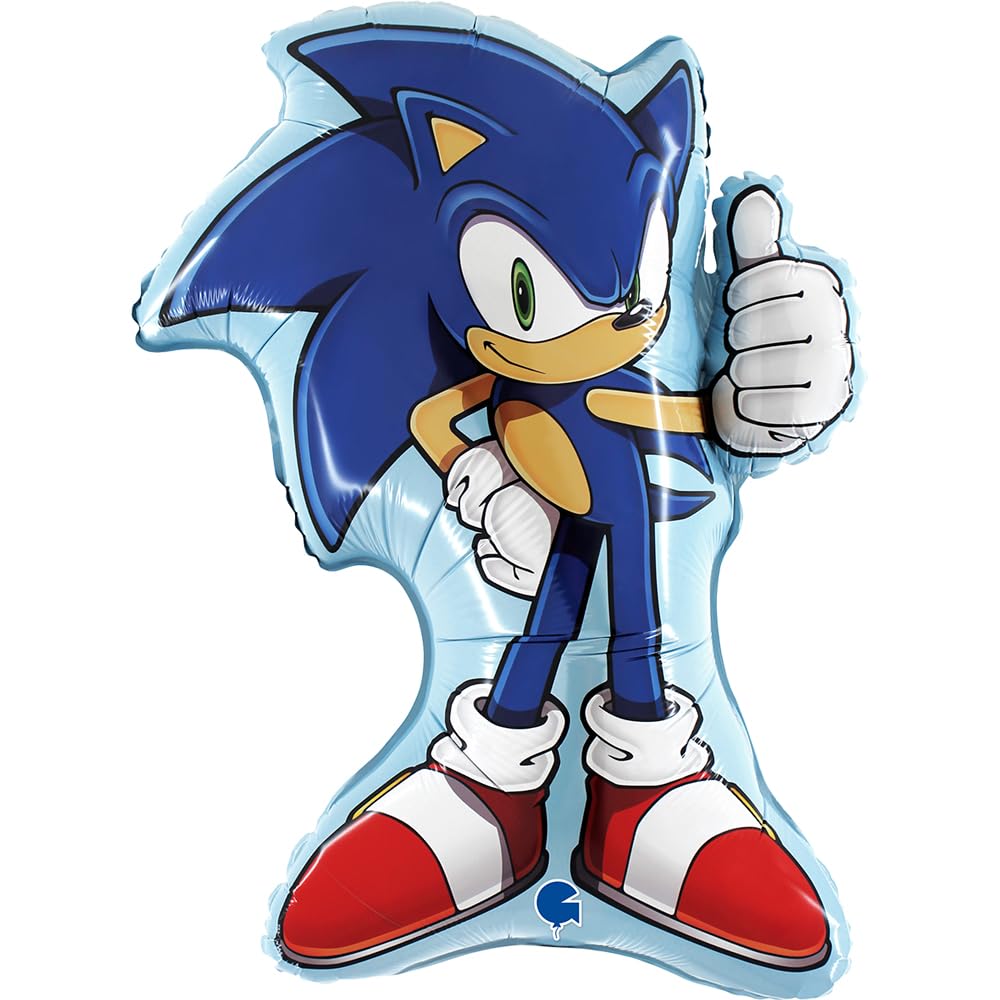 GRABO Sonic Balloon – Supershape Mylar Balloon 27-70 cm | Pack of 1