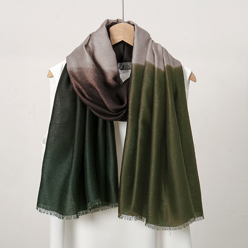 Gradient Summer Scarf