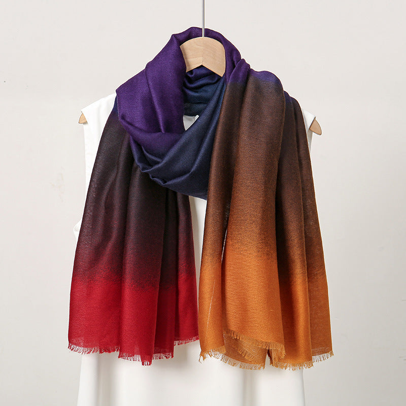 Gradient Summer Scarf