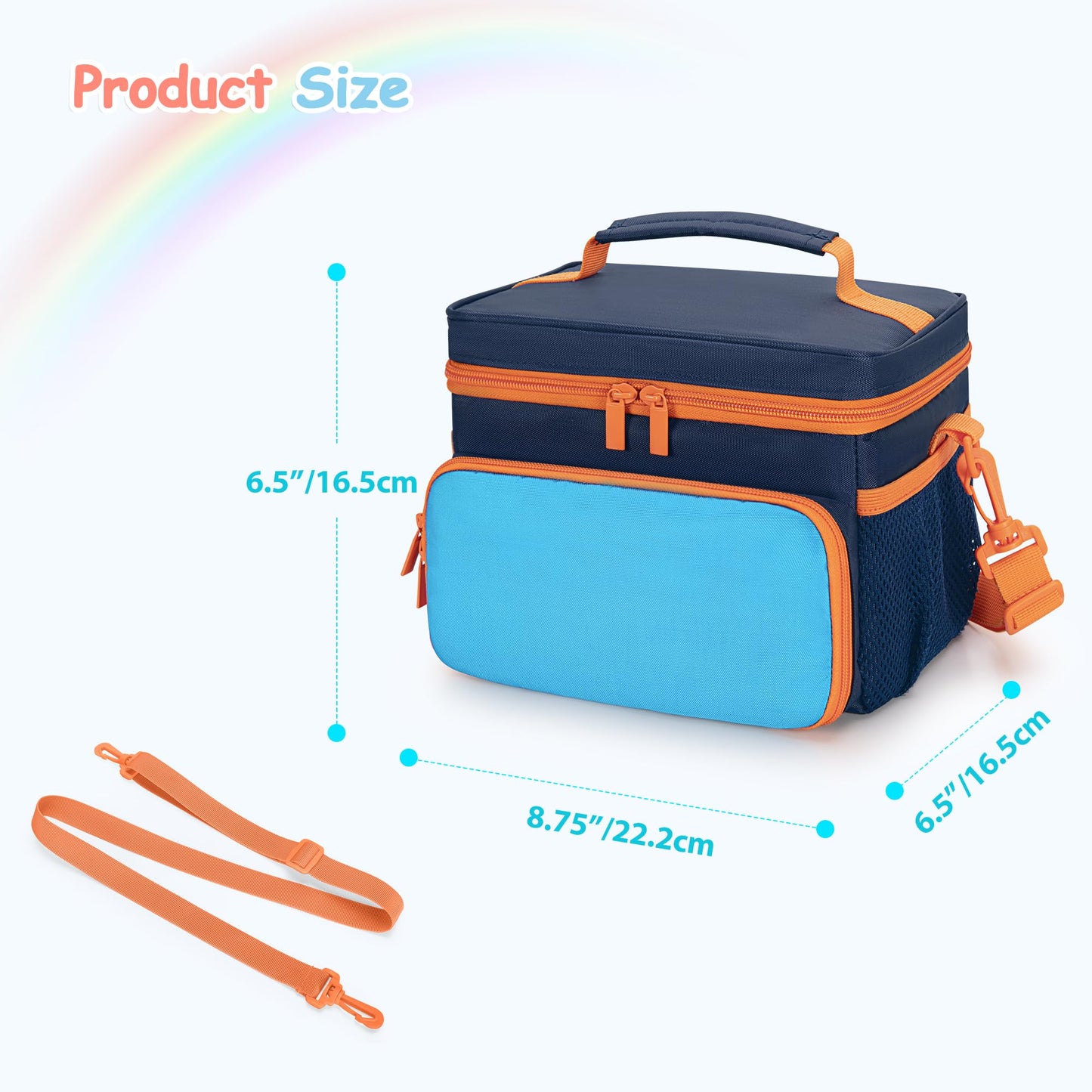 GRAOSO Carrying Case for Yoto Player 3rd Gen – Card Holder for 30 Cards (Blue)